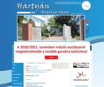 Hartyan.hu(Hartyán) Screenshot