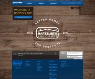 Hartzlers.com(Hartzlers) Screenshot