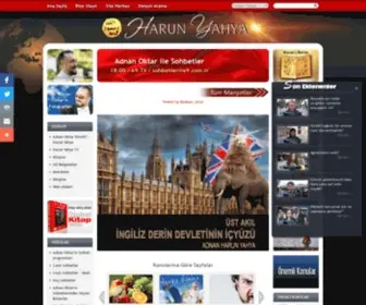 Harunyahya.web.tr(Adnan Oktar) Screenshot