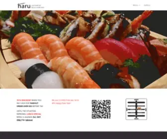 Harusushi.ca(Haru Sushi) Screenshot