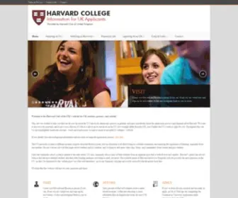 Harvard-Ukadmissions.co.uk(Harvard Ukadmissions) Screenshot