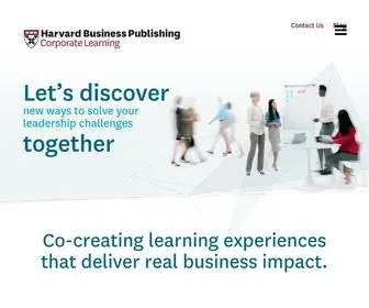 Harvardbusiness.org(Leadership Development) Screenshot