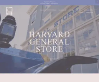 HarvardgeneralStore.com(Harvard General Store) Screenshot