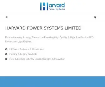 Harvardpowersystems.com(Harvard Power Systems) Screenshot