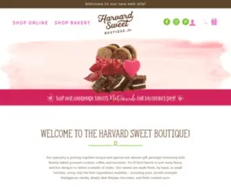 Harvardsweetboutique.com(Harvard Sweet Boutique Inc) Screenshot