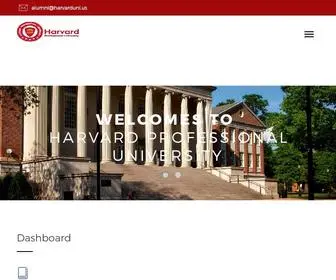 Harvarduni.us(Harvard Professional University) Screenshot