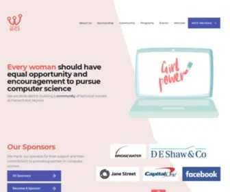 Harvardwics.com(Harvard Women In Computer Science) Screenshot
