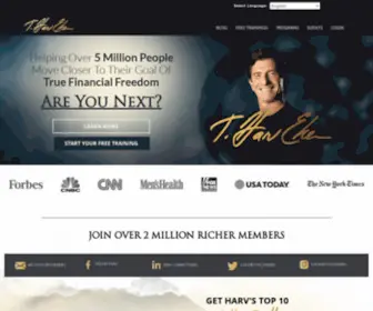 Harvekeronline.com(Business Trainings & Secrets of Millionaire Minds) Screenshot