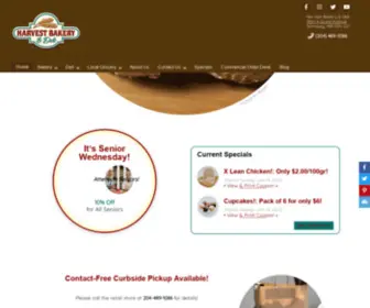 Harvestbakeryanddeli.com(Harvest Bakery & Deli) Screenshot