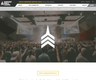 Harvestbible.org(Harvest Bible Chapel) Screenshot