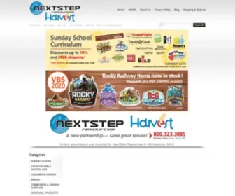 Harvestbooks.org(NextStep Resources) Screenshot