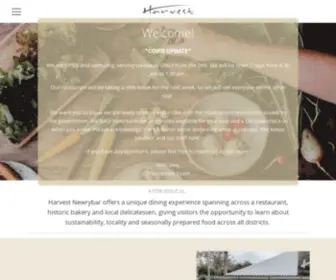 Harvestcafe.com.au(Harvest Cafe Newrybar) Screenshot