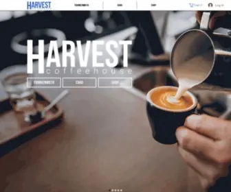 Harvestcoffeehouse.com(Harvest Coffee House) Screenshot