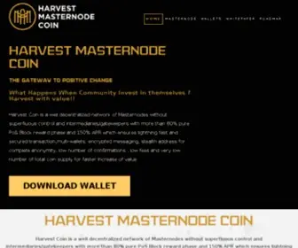 Harvestcoin.org(Harvestcoin) Screenshot