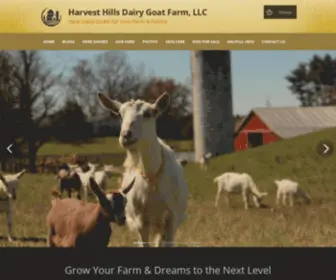 Harvesthillsfarm.com(From Homesteading or Small Farm) Screenshot