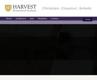 Harvesthomeschool.com(Harvest Homeschool Academy) Screenshot