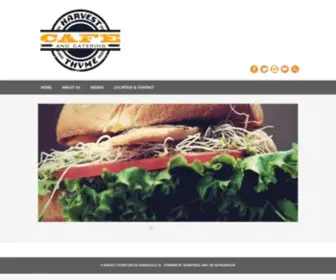 Harvesthymecafe.com(Harvest Thyme Cafe in Alachua) Screenshot