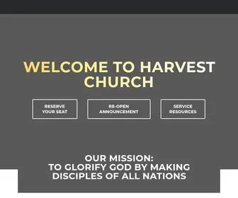 Harvestindy.org(Harvest Church) Screenshot