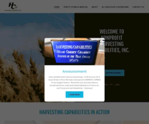 Harvestingcapabilities.org(Harvestingcapabilities) Screenshot