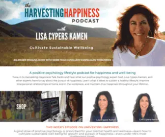 Harvestinghappinesstalkradio.com(Harvesting Happiness Talk Radio) Screenshot