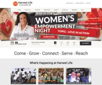 Harvestlifechangers.com(Live Better) Screenshot