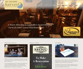 Harvestlouisville.com(Best Restaurants in Louisville KY) Screenshot