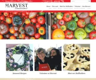 Harvestmarket.org.au(Harvest Market Launceston and Farmers' Market) Screenshot