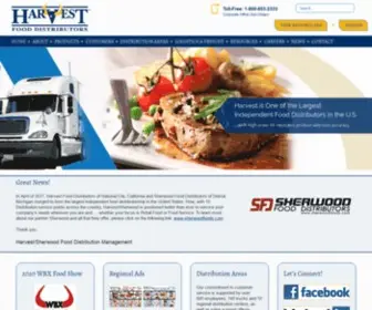 Harvestmeat.com(Harvest Food Distributors) Screenshot