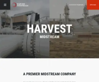 Harvestmidstream.com(Harvest Midstream) Screenshot