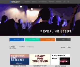 Harvestok.com(Church of the Harvest) Screenshot