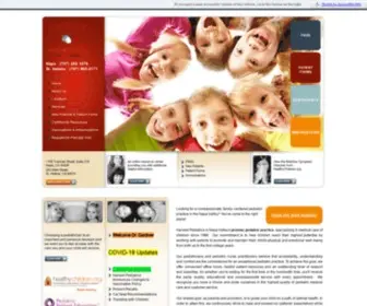 Harvestpediatrics.com(Pediatrician St) Screenshot