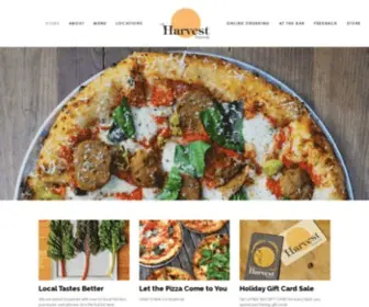 Harvestpizzeria.com(Harvest Pizzeria) Screenshot