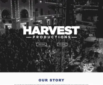 Harvestproductionsinc.com(Harvestproductionsinc) Screenshot