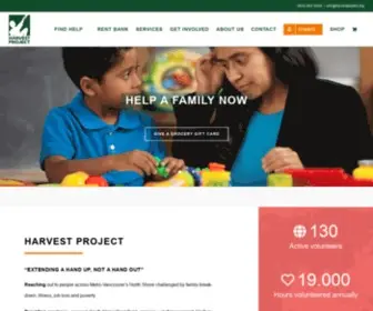 Harvestproject.org(Harvest Project) Screenshot