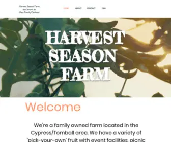 Harvestseasonfarm.com(Matt Family Orchard) Screenshot