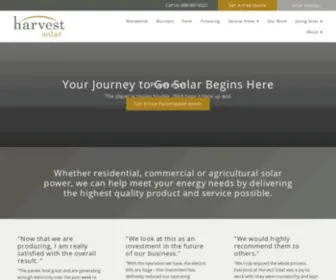 Harvestsolar.com(Harvest Solar) Screenshot