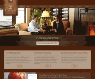 Harvestwealthadvisors.net(Harvest Wealth Advisors) Screenshot