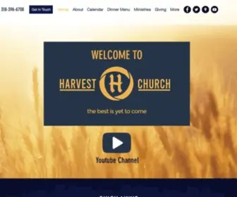 Harvestwm.org(Havest Assembly of God) Screenshot
