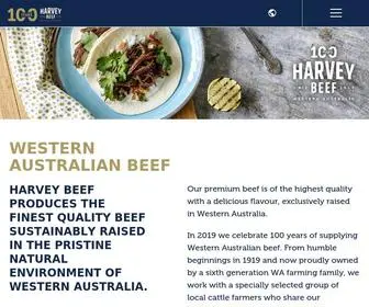 Harveybeef.com.au(Harvey Beef) Screenshot