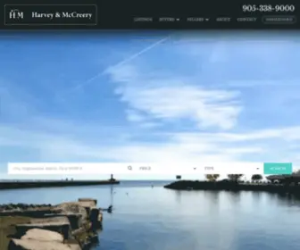 Harveymccreery.com(Harvey and McCreery Real Estate) Screenshot