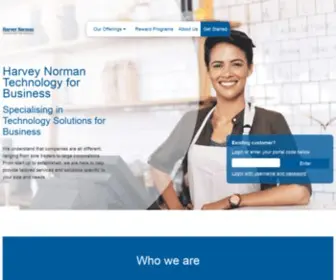 Harveynormanbusiness.com.au(Harveynormanbusiness) Screenshot