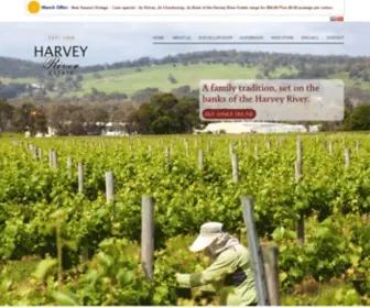 Harveyriverestate.com.au(Harvey River Estate) Screenshot