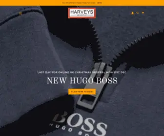 Harveysmenswear.co.uk(Harveys Menswear) Screenshot