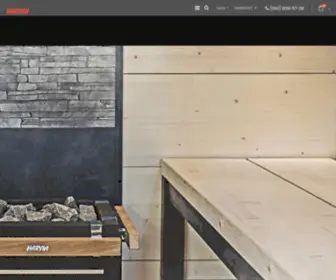 Harvia-UA.com(Купить дровяную печь HARVIA Киев Украина) Screenshot