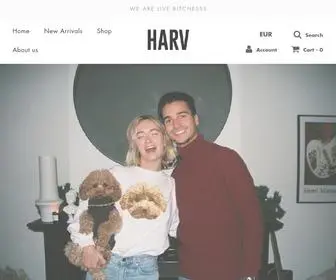 Harvthebrand.com(HARV) Screenshot