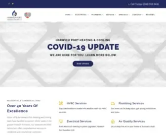 Harwichportheatingandcooling.com(Harwich Port) Screenshot