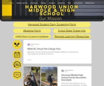 Harwood.org(Harwood Union) Screenshot