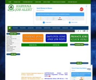 Haryanajobalert.com(Government jobs) Screenshot