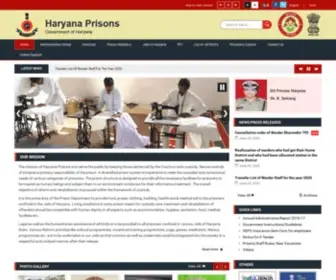 Haryanaprisons.gov.in(Haryanaprisons) Screenshot