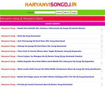 Haryanvisongdj.in(Haryanvi Songs Haryanavi 2021) Screenshot